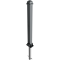 Ornamental bollard | steel tube 70 x 70 mm | series 473B | foldable, self-engaging lockfor casting in concrete, with hot-dip galvanized groundsocket part-no. 470.60, approx. 400 mm below ground | with Euro profile cylinder lock and three keys | without eyelet